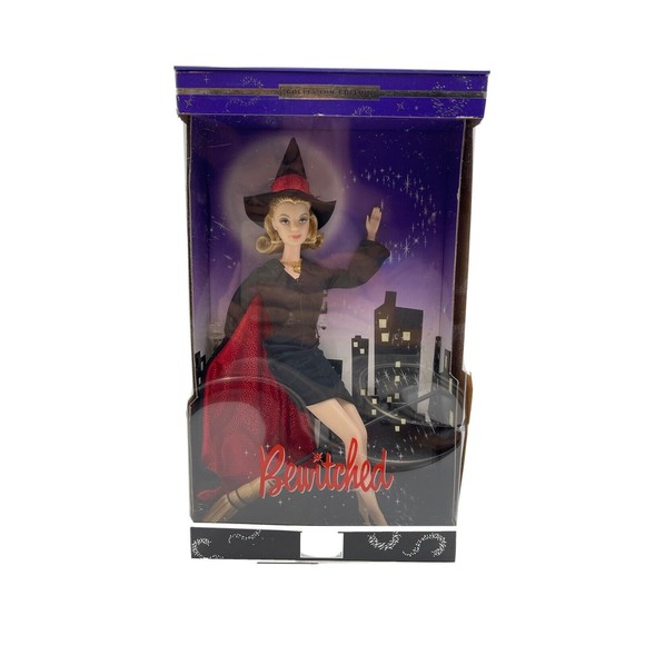 Mattel Toys Barbie As Samantha In Bewitched Black Outfit Collectors